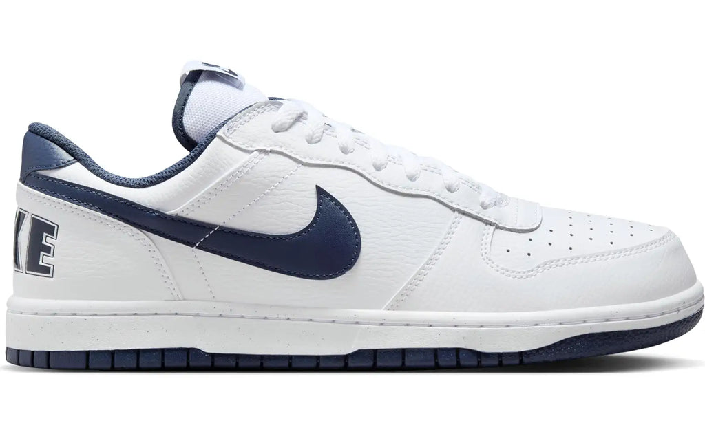 Nike Mens Casual Big Low-White/Midnight NAVY-8UK
