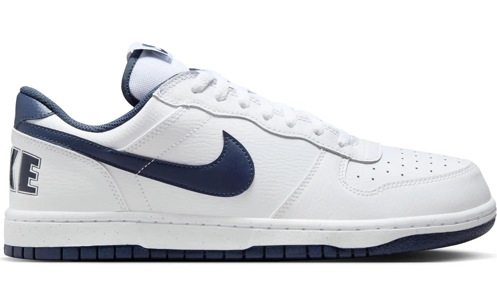 Nike Mens Casual Big Low-White/Midnight NAVY-8UK