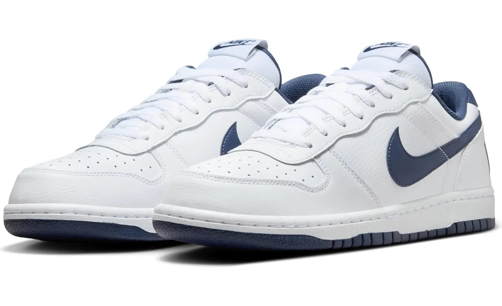 Nike Mens Casual Big Low-White/Midnight NAVY-8UK