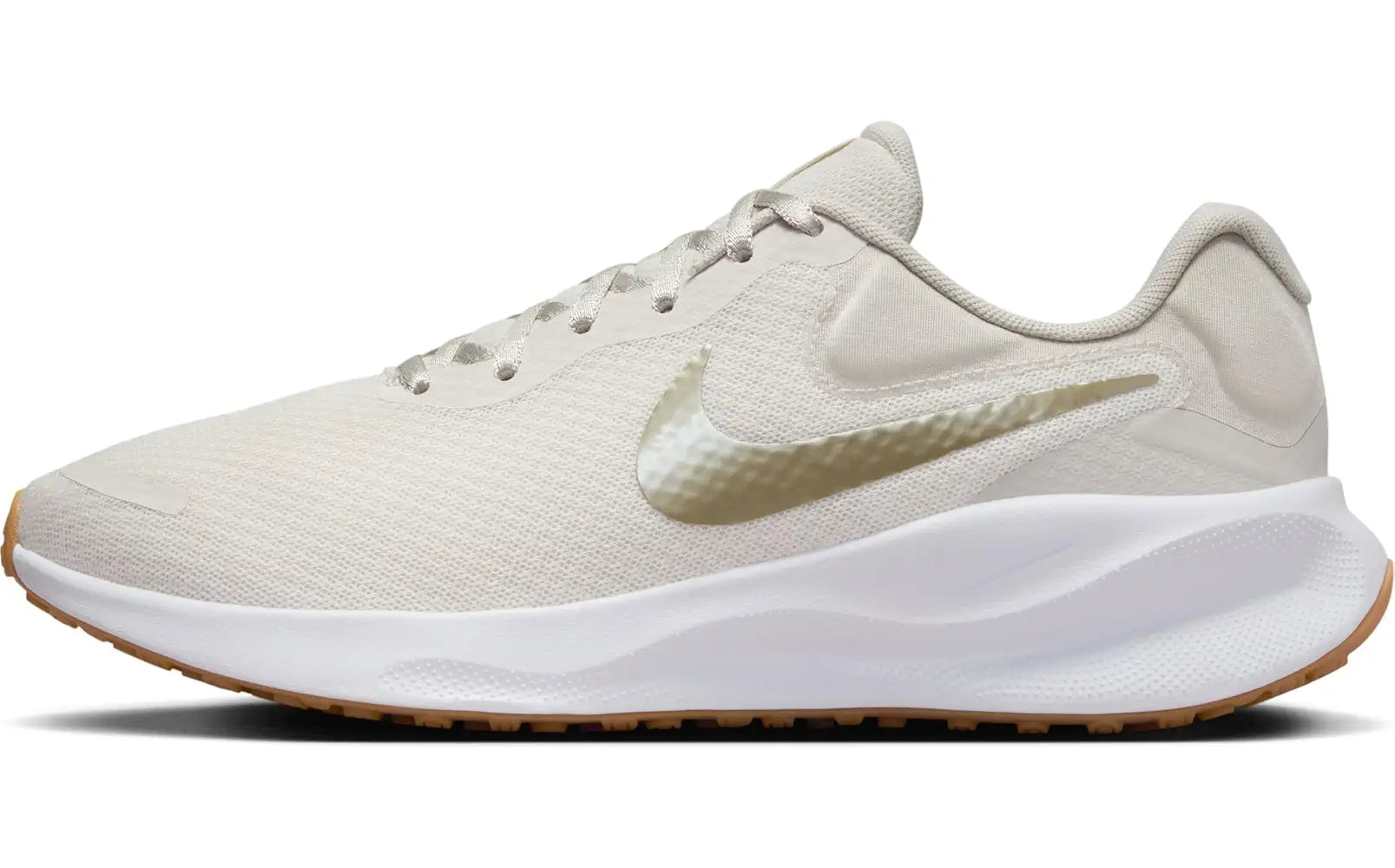 NIKE Women's W Revolution 7-Phantom/Neutral Olive-Light Bone Running Shoes-White-Fb2208-010-4Uk
