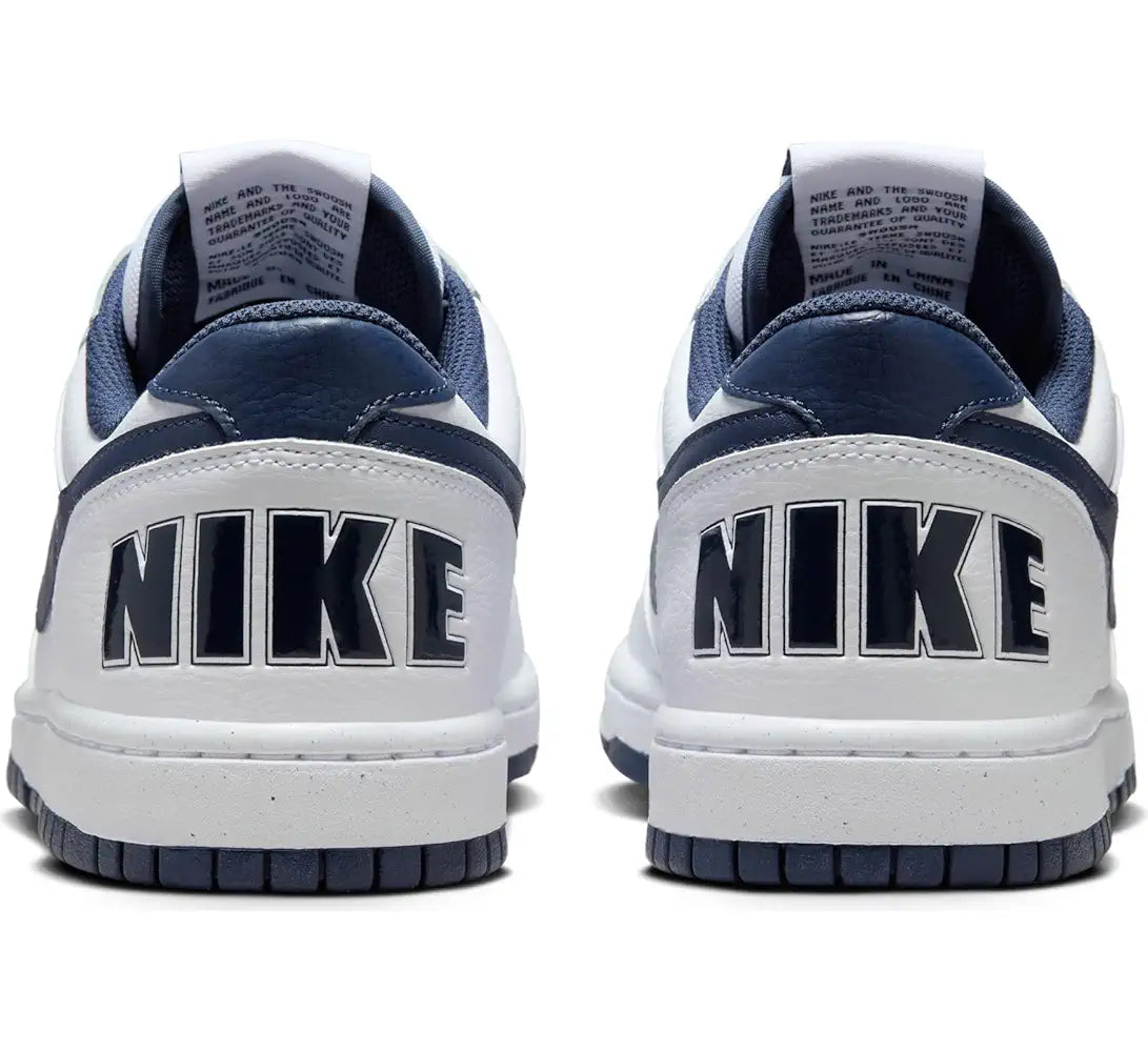 Nike Mens Casual Big Low-White/Midnight NAVY-8UK