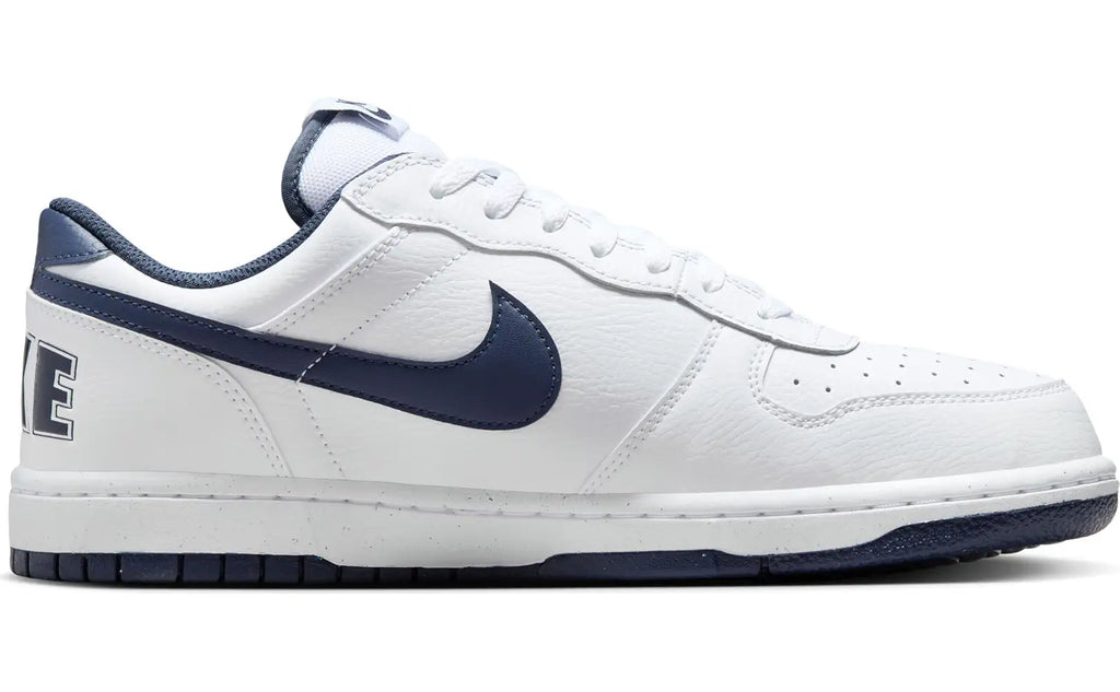 Nike Mens Casual Big Low-White/Midnight NAVY-8UK
