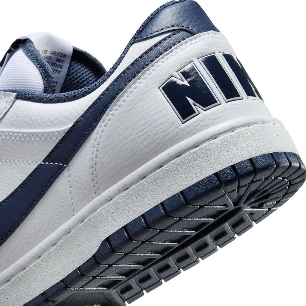 Nike Mens Casual Big Low-White/Midnight NAVY-8UK