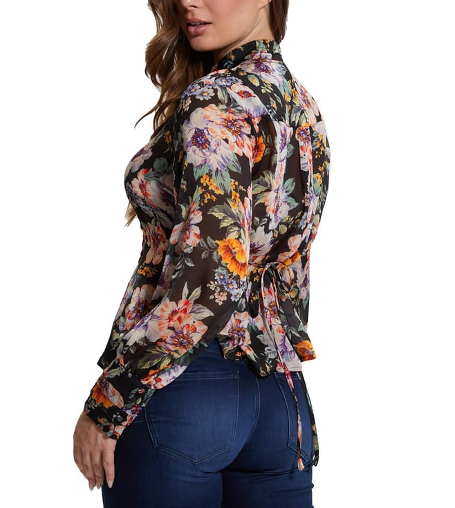 Ciaobella Floral LS Monica Regular Fit Top