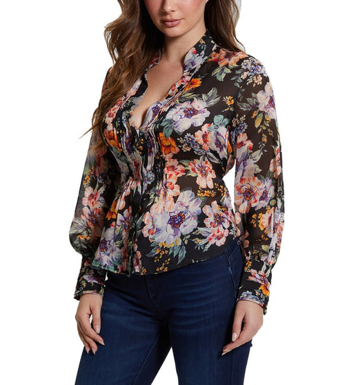Ciaobella Floral LS Monica Regular Fit Top