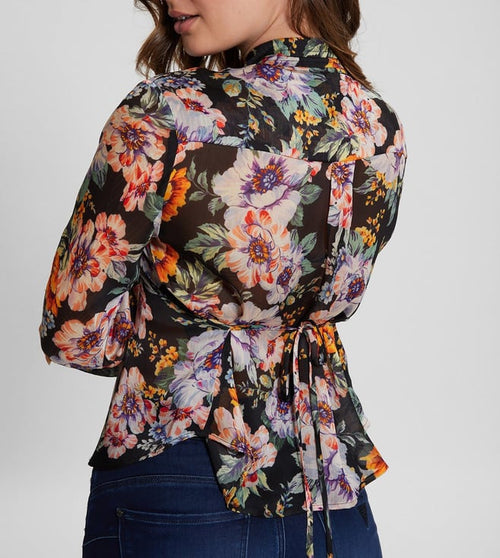 Ciaobella Floral LS Monica Regular Fit Top