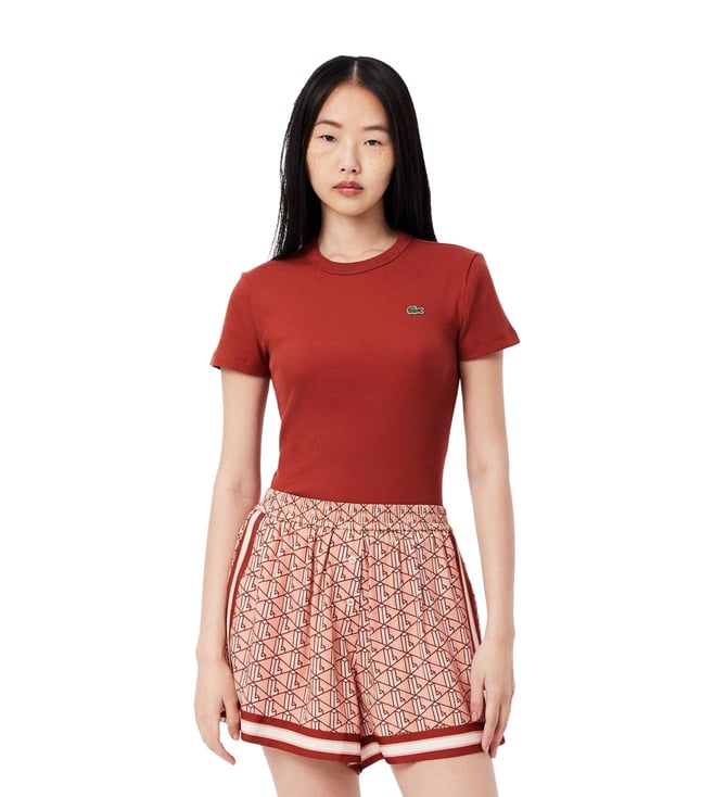 Maroon Slim Fit T-Shirt